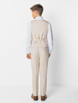 Beige suit