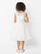 Girls ivory dress