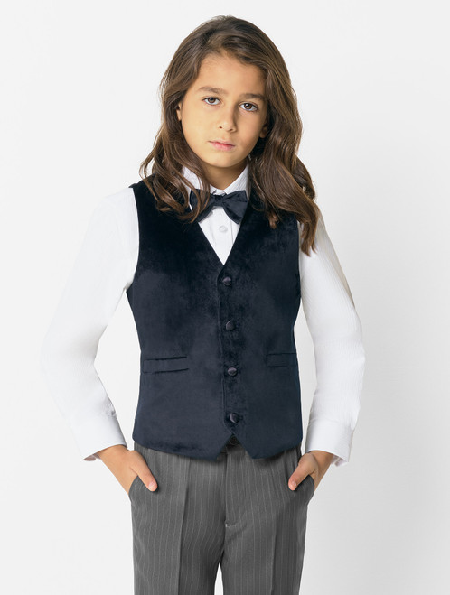 Navy waistcoat suit