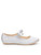 Silver prom shoes