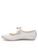 Girls silver grey party shoes