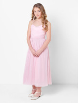 Paisley of London girls pink dress