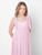Girls pink occasion dress