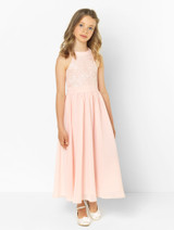 Paisley of London Pale Pink Dress