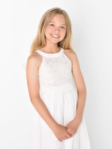 Paisley of London white dress