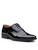 Boys black leather holy communion shoes