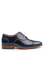 boys navy communion shoes