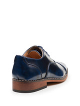 boys formal navy communion shoes