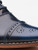 stylish navy boys wedding shoes