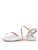 Girls white party shoe