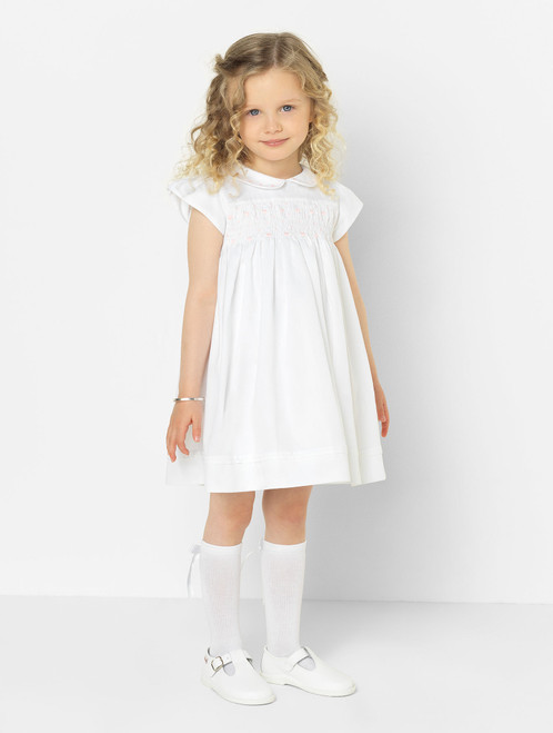 Patachou girls white dress