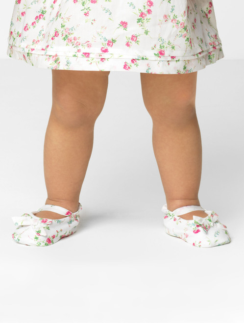 Patachou baby girls floral shoes