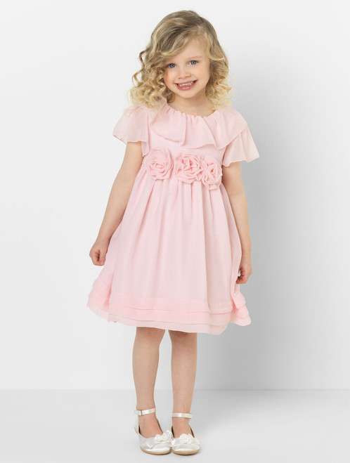 Patachou girls pink dress