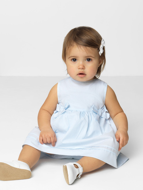 Patachou baby girls blue dress