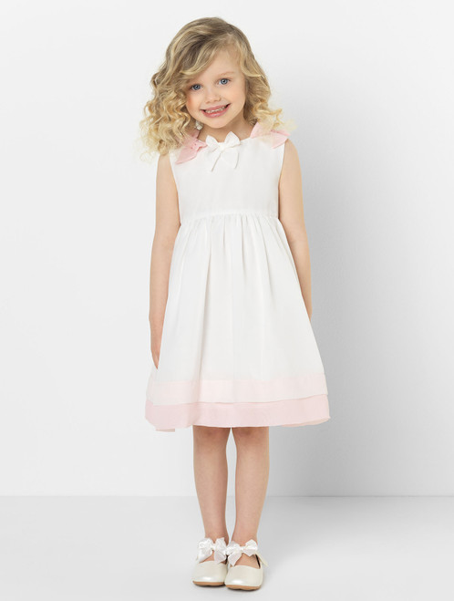 Patachou girls ivory dress