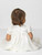 baby girls ivory christening gown