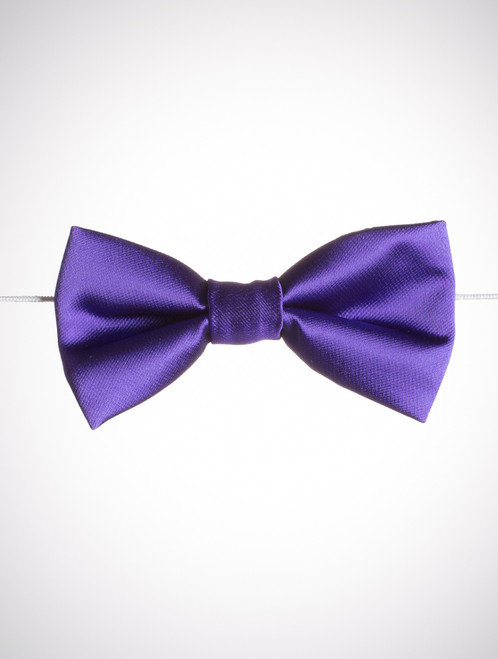 Boys purple dickie bow