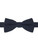 Boys navy banded bow tie