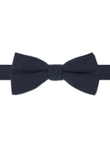 Boys navy banded bow tie