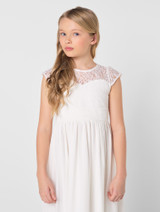 girls ivory dress