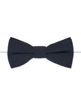 Boys elasticated navy dickie bow
