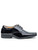 Patent black boys communion shoes
