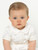 baby boys white romper