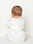 white christening romper