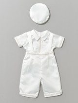 baby boys white romper