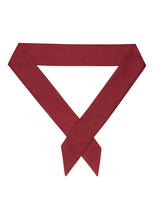boys red communion sash