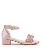 girls pink pearl shoe