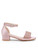 girls pink pearl shoe