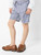 Boys blue checked shorts - Jake