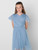 Sustainable girls blue dress