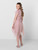 Girls sustainable pink party dress