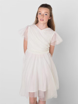 Girls ivory dress