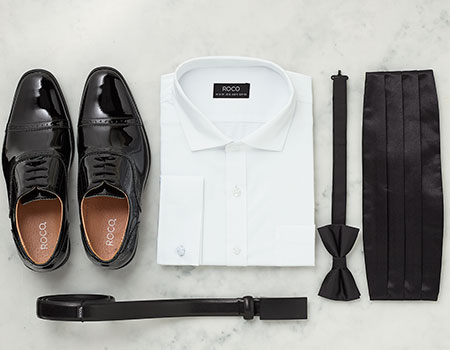 Shop the Black Tie wedding trend at Roco