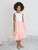 Girls pink dress