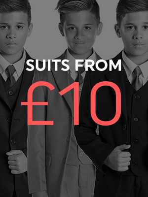 Shop our top deals in the Sale - Boys suits from £10