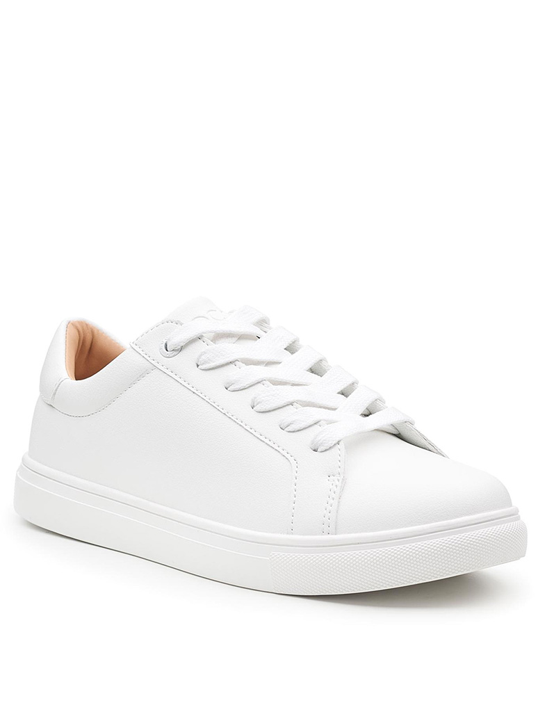 Shop boys Roco white trainer