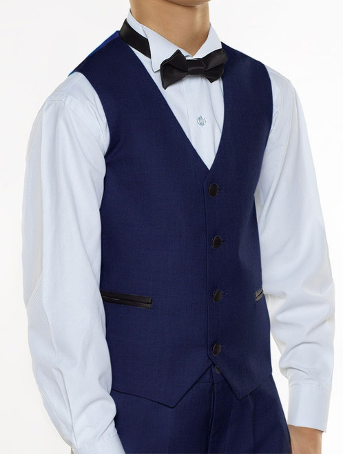 Boys blue waistcoat - Porter